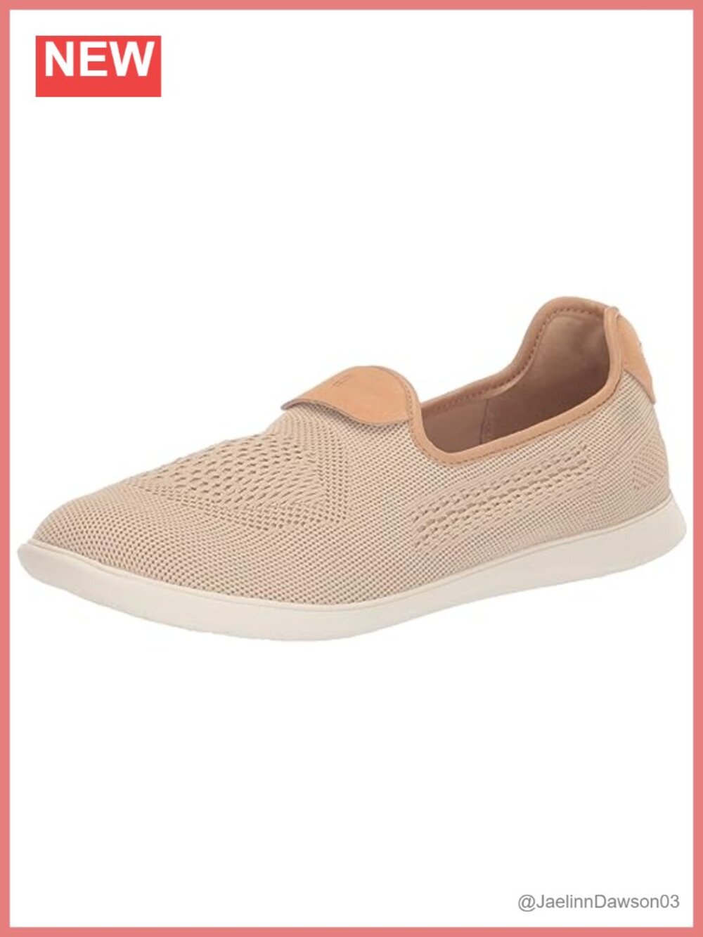 Womens Slip-On Knit Sneakers Orthotic Walking Shoes